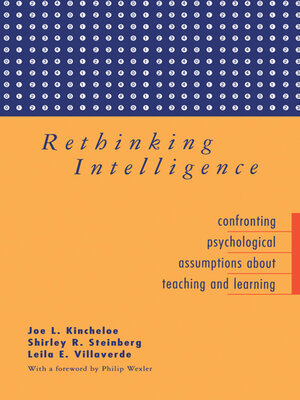 cover image of Rethinking Intelligence
